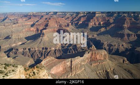 Grand Canyon depuis Maricopa point, Arizona, États-Unis. Banque D'Images
