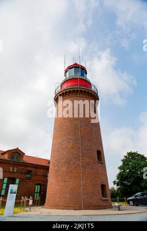 Le phare de Bastorf - Phare de Buk, Mecklembourg-Poméranie occidentale, Allemagne Banque D'Images