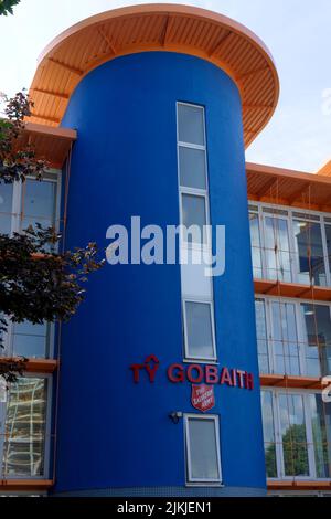 Hébergement de l'Armée du Salut Ty Gobaith, Cardiff Banque D'Images