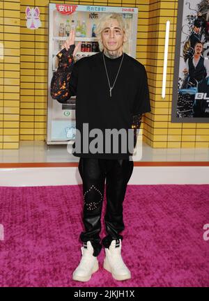 LOS ANGELES, CA - 01 AOÛT : Diablo participe à la première de Sony Pictures « Bullet train » au Regency Village Theatre sur 01 août 2022 à Los Angeles, Californie crédit : Jeffrey Mayer/JTMPhotos / MediaPunch Banque D'Images