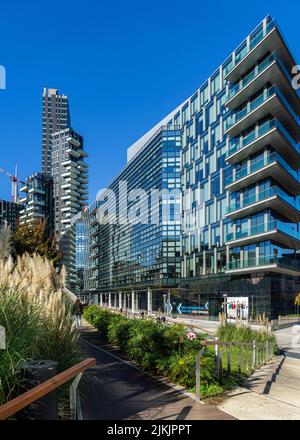 Quartier financier moderne de Milan près de la gare Porta Garibaldi.Milan, Italie, novembre 2021 Banque D'Images