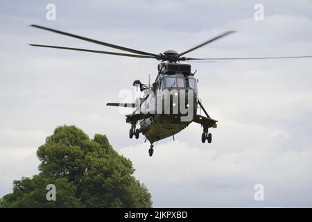 Westland Sea King HC-4, ZA314, G-CMDO, au Shuttleworth Fly Navy Air Show 2022, Banque D'Images