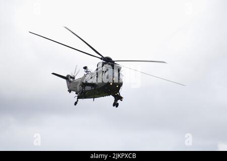 Westland Sea King HC-4, ZA314, G-CMDO, au Shuttleworth Fly Navy Air Show 2022, Banque D'Images