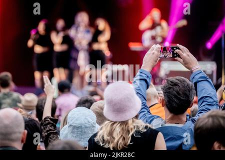 30th juillet 2022 - l'estime de soi se produit au Deer Shed Festival Banque D'Images