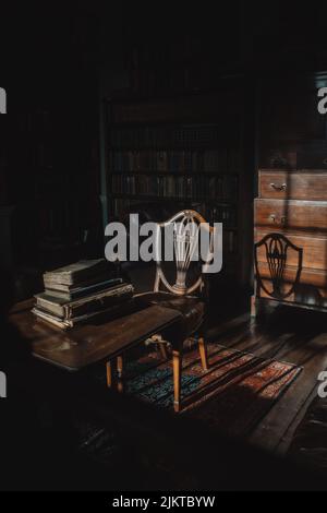 A beautiful interior of a historic English manor house Stock Photo