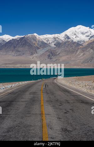 Le lac Baisha en Chine Banque D'Images