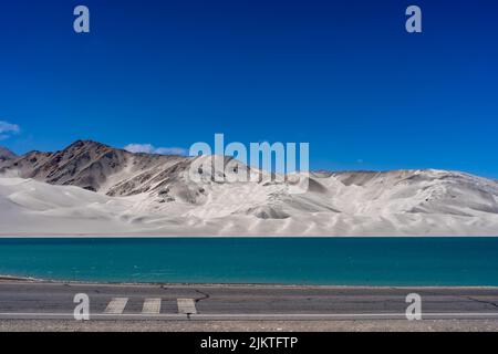 Le lac Baisha en Chine Banque D'Images