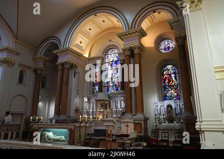 Eglise de Sainte-Thérèse : Carmélites, intérieur, Dublin, Baile Átha Cliath, Irlande, Éire, Irland, Írország, Europe Banque D'Images