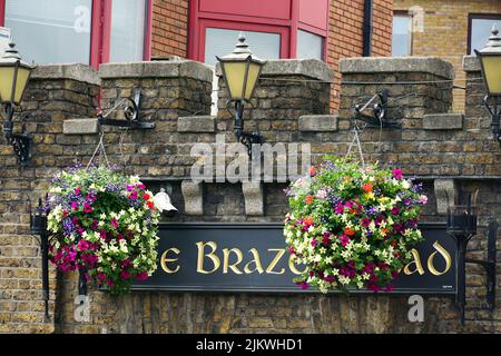 The Brazen Head pub, Dublin, Baile Átha Cliath, Irlande, Éire, Irland, Írország, Europe Banque D'Images