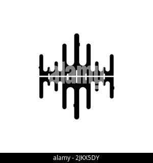 Icône de ligne acoustique. Pictogramme pour page Web, application mobile, Promo. Élément de conception UI UX GUI. Contour modifiable. Illustration de Vecteur