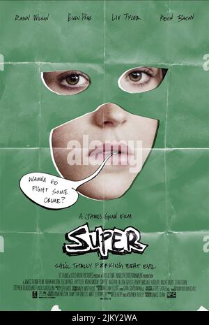 ELLEN PAGE POSTER, SUPER, 2010 Banque D'Images