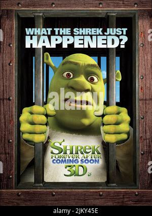 SHREK POSTER, SHREK POUR TOUJOURS APRÈS, 2010 Banque D'Images