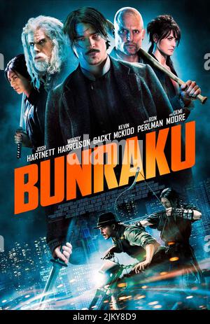 GACKT, RON PERLMAN, JOSH HARTNET, WOODY HARRELSON, DEMI MOORE, BUNRAKU, 2010 Banque D'Images