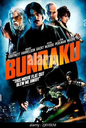 GACKT, RON PERLMAN, JOSH HARTNET, WOODY HARRELSON, DEMI MOORE, BUNRAKU, 2010 Banque D'Images