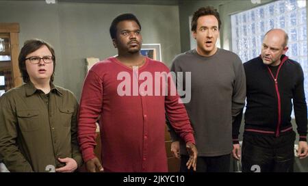 CLARK DUKE, Craig Robinson, John Cusack, Rob Corddry, HOT TUB TIME MACHINE, 2010 Banque D'Images