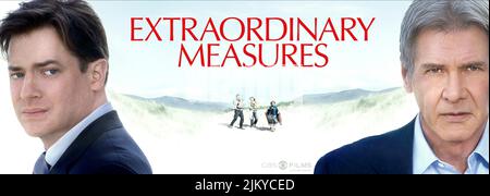 FRASER, AFFICHE, MESURES EXTRAORDINAIRES, 2010 Banque D'Images