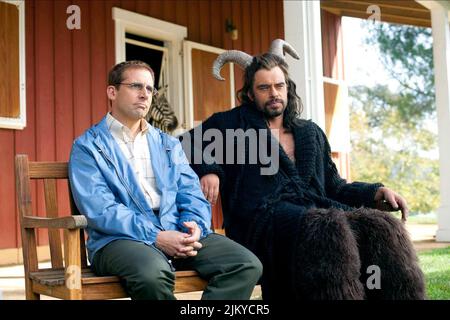 STEVE CARELL, JEMAINE CLEMENT, UN DÎNER POUR SCHMUCKS, 2010 Banque D'Images