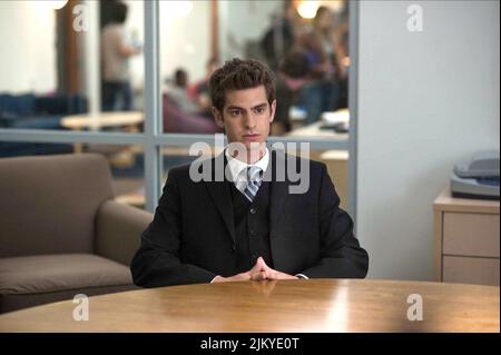 ANDREW GARFIELD, LE RÉSEAU SOCIAL, 2010 Banque D'Images