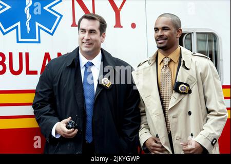 ROB RIGGLE, DAMON WAYANS JR., l'autre gars, 2010 Banque D'Images