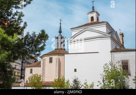 Parte trasera de la iglesia de nuestra señora de las angustias en Valladolid, España Banque D'Images