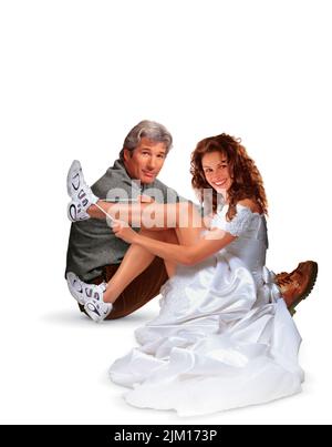 JULIA ROBERTS et RICHARD GERE dans LA MARIÉE FUGIEUSE (1999), dirigée par GARRY MARSHALL. Crédit : PHOTOS TOUCHSTONE/PHOTOS PARAMOUNT/Album Banque D'Images