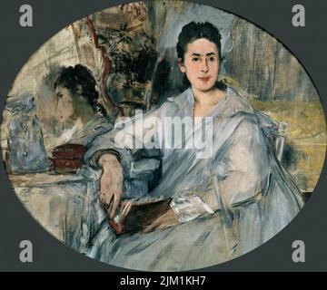 Marguerite de Conflans. Musée : Musée d'Orsay, Paris. Auteur: EDOUARD MANET. Banque D'Images