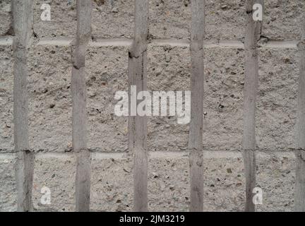 Texture d'arrière-plan de mur de briques vintage - texture de mur arrière-plan de brique inégale conception Banque D'Images