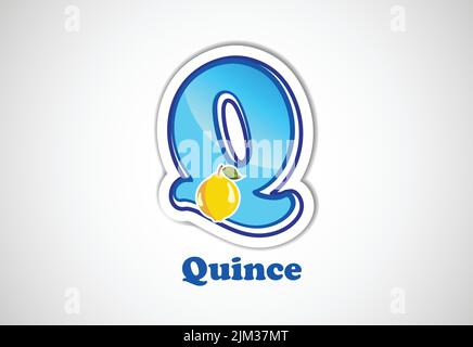 Autocollants alphabet pour enfants. Bon pour les projets d'école et de maternelle. Illustration vectorielle. Illustration de Vecteur