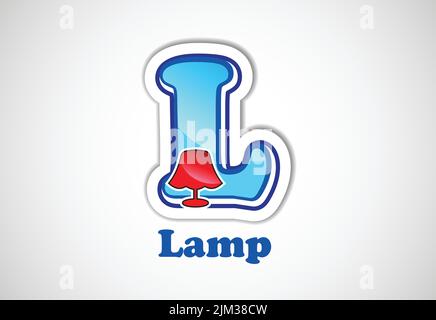 Autocollants alphabet pour enfants. Bon pour les projets d'école et de maternelle. Illustration vectorielle. Illustration de Vecteur