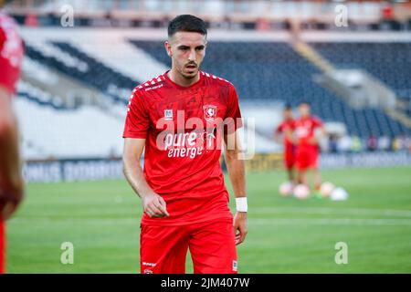 BELGRADE, SERBIE - AOÛT 4 : Julio Pleguezuelo du FC Twente lors du troisième tour de qualification de la Ligue de conférence de l'UEFA Europa entre le FK Cukaricki et le FC Twente au Stadion FK Partizan on 4 août 2022 à Belgrade, Serbie (photo de Nicola Krstic/Orange Pictures) Banque D'Images