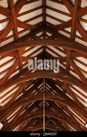 Intérieur de St Crewenna (ÉGLISE DE SAINT CREWEN), Crowan, Cornouailles Banque D'Images