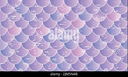 Motif sans couture à l'échelle des poissons Illustration de Vecteur