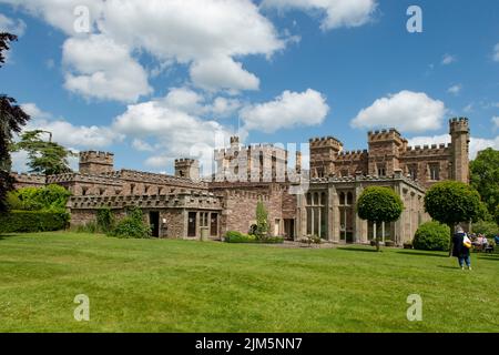 Château de Hampton court, Hope Under Dinmore, Herefordshire, Angleterre Banque D'Images