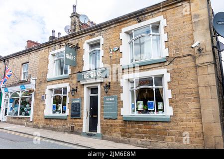 Ramsbottom, Bridge Street et The Oaks public House pub, Lancashire, Angleterre, Royaume-Uni, été 2022 Banque D'Images