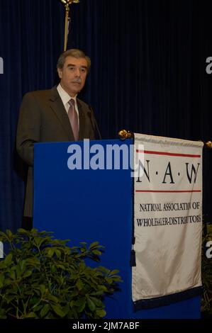 Bureau du Secrétaire (Carlos Gutierrez) - Association nationale des grossistes-distributeurs Banque D'Images