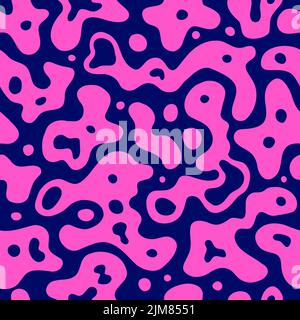 Papier peint à motif fluide abstrait.Illustration graphique vectorielle.abstrait,lampe lave concept d'impression de papier peint à motif fluide Illustration de Vecteur