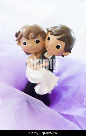 Figurines de mariage Banque D'Images