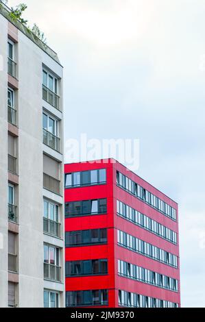 Deux immeubles d'appartements Banque D'Images