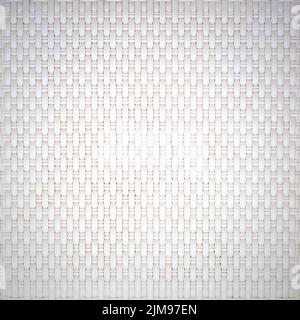 Surface en plastique blanc crème avec un motif répétitif. Banque D'Images