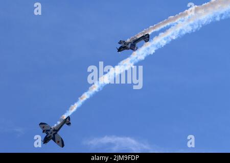 CAP 10 C avion, spectacle aérien Banque D'Images