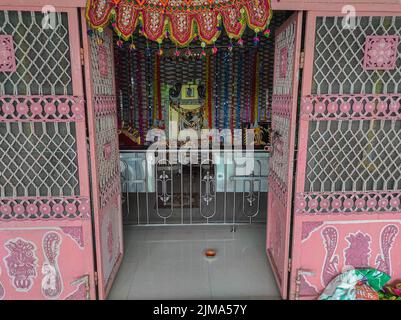 Une belle photo du temple Nag Devta dans le Gujarat Inde. Zezra, Viramgam, Ahemdabad, Gujarat Banque D'Images