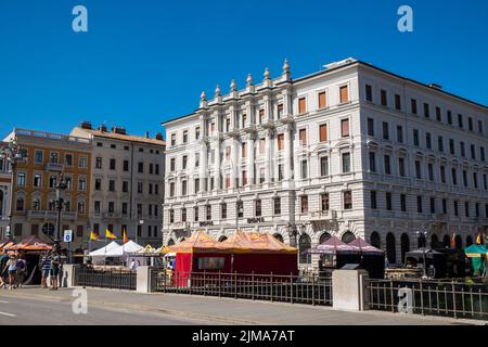 Italie, Friuli Venezia Giulia, Trieste, bâtiment BNL Banque D'Images