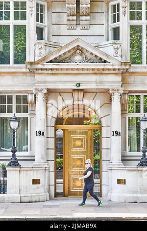 Le Royal Marsden Private Care au 19A Cavendish Square, Londres, Angleterre. Banque D'Images