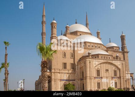 Mohammed Ali ou Mosquée d'Albâtre, citadelle de Saladin, Le Caire, Egypte Banque D'Images