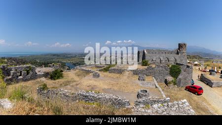 Château de Rozafa, Shkoder, Albanie Banque D'Images