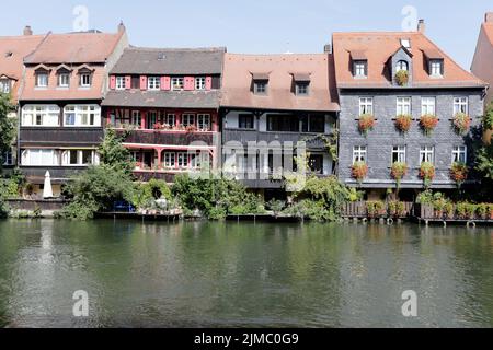 La petite Venise, à Bamberg, Allemagne Banque D'Images