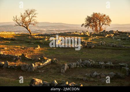 Plateau Citania de Sanfins Banque D'Images