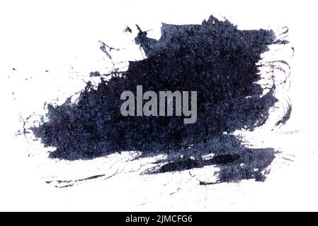 Encre noire sur blanc Banque D'Images
