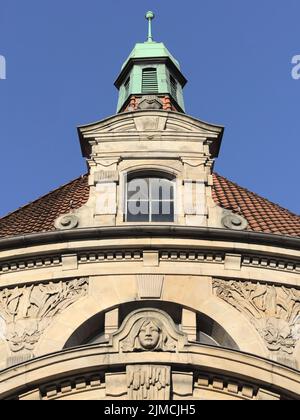 Hanovre - Goseriedebad, ancienne piscine intérieure, Allemagne Banque D'Images