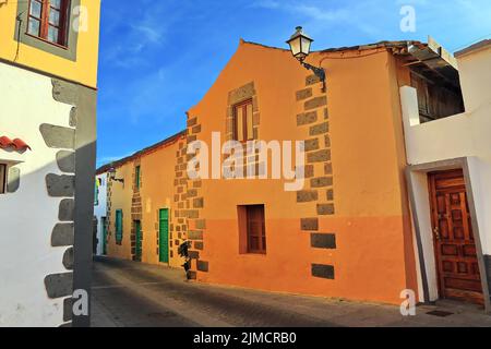 Centre-ville hystorical d'Agueimes à Gran Canaria. Las Palmas, Grande Canarie, Îles Canaries, Espagne Banque D'Images